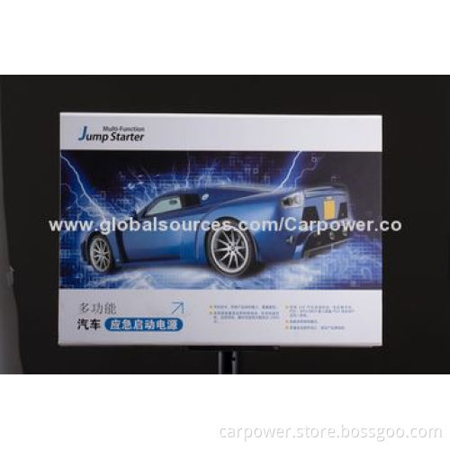 Car Emergency Kit, Start 12V Vehicle, 9,000mAh Battery, Suitable for Mobiles, iPad/Digital Devices